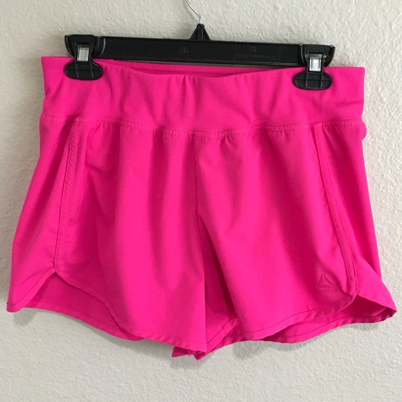 Reebok Pants - Reebok Women's Bright Pink Sports Shorts
